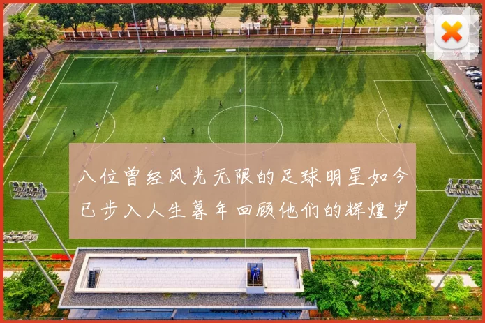 八位曾经风光无限的足球明星如今已步入人生暮年回顾他们的辉煌岁月