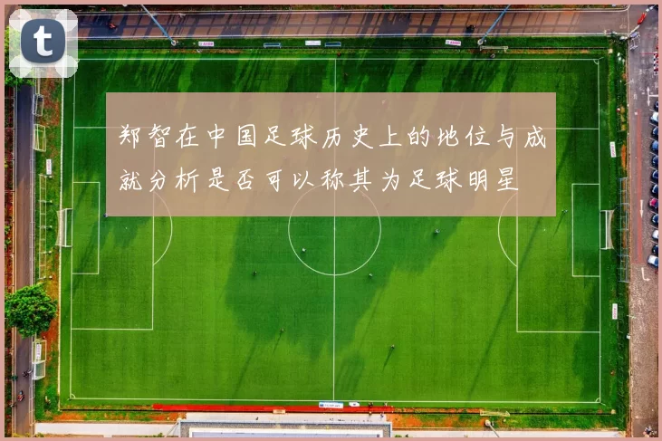 郑智在中国足球历史上的地位与成就分析是否可以称其为足球明星
