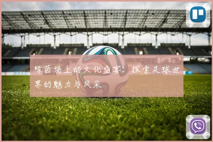 绿茵场上的文化盛宴：探索足球世界的魅力与风采
