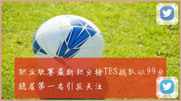 职业联赛最新积分榜TES战队以99分稳居第一名引发关注