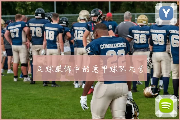 足球服饰中的意甲球队元素