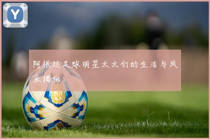 阿根廷足球明星太太们的生活与风采揭秘