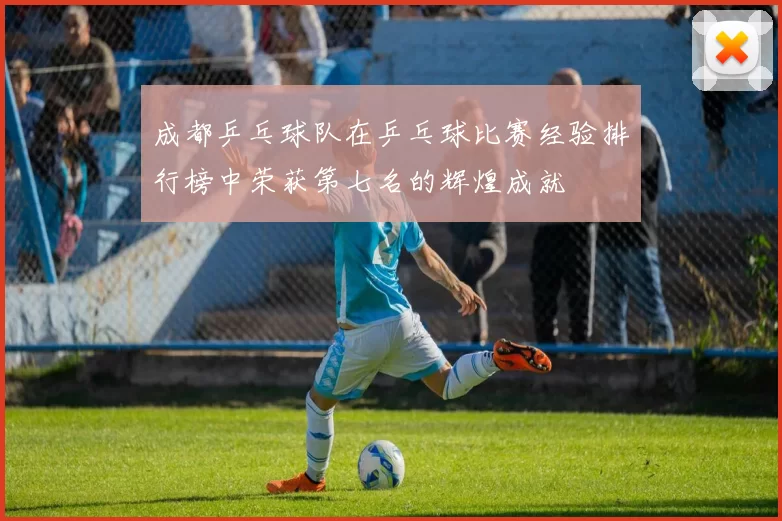 成都乒乓球队在乒乓球比赛经验排行榜中荣获第七名的辉煌成就