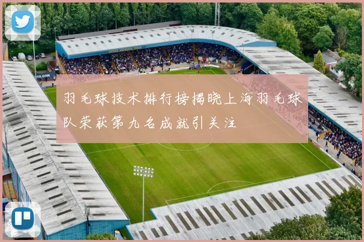 羽毛球技术排行榜揭晓上海羽毛球队荣获第九名成就引关注